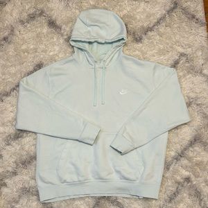 Teal Nike Hooded Sweatshirt